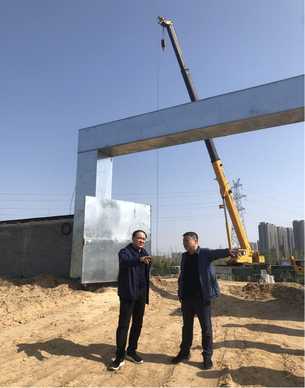 华体会体育网页版-华体会（中国）
党委委员、副总经理张岩到侯寨新镇区安置区调研项目建设工作